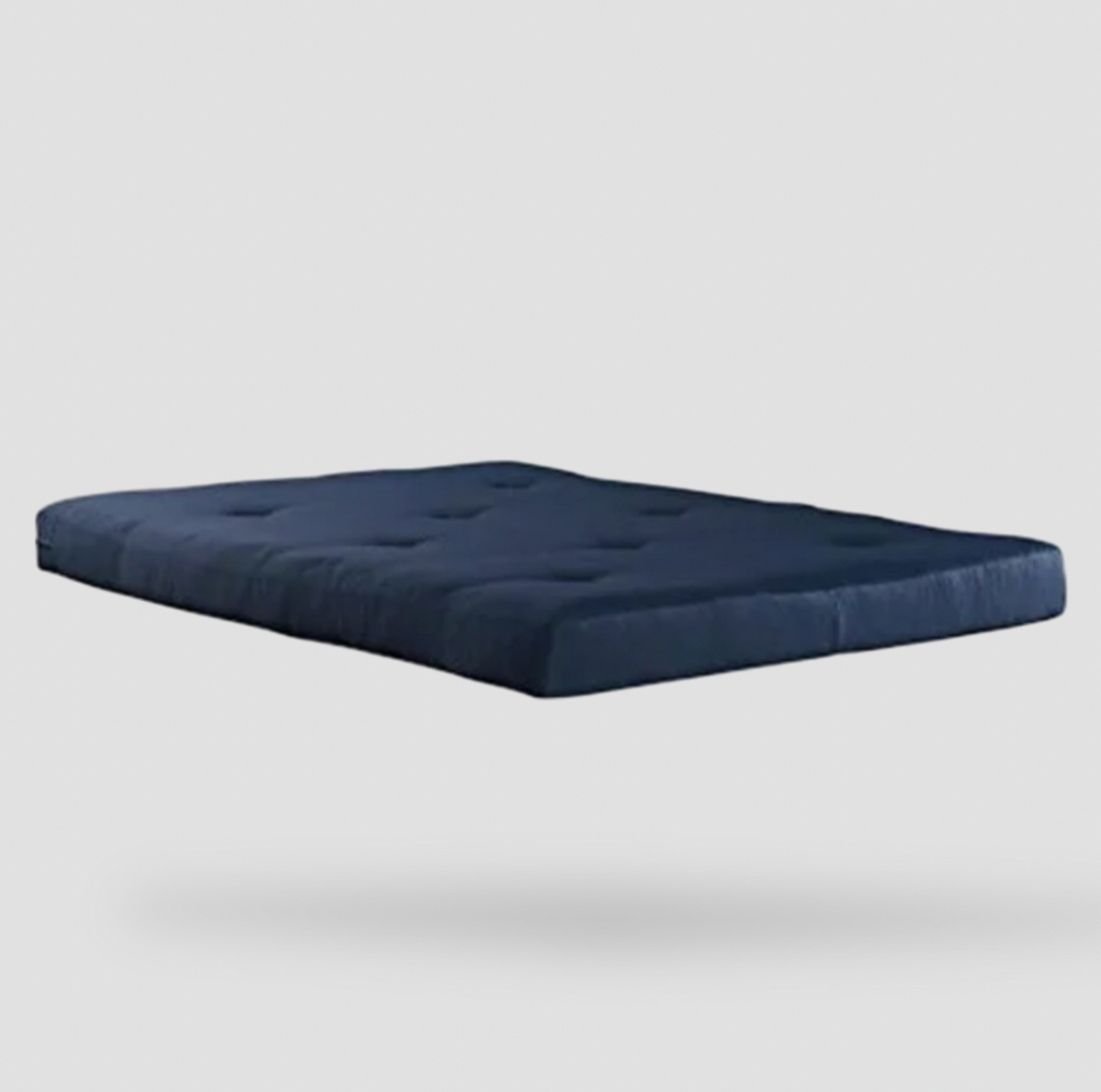 Caden 6 Inch Full Size Poly Filled Futon Mattress– Blue