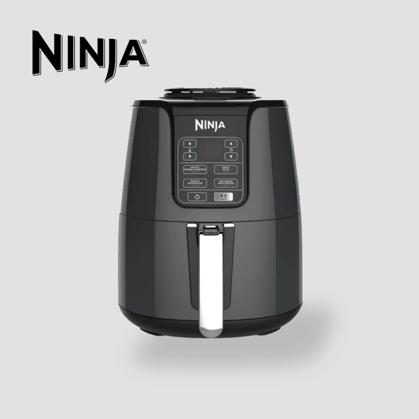 Ninja AF101C Air Fryer, Black, 1550W, Quick Cooking