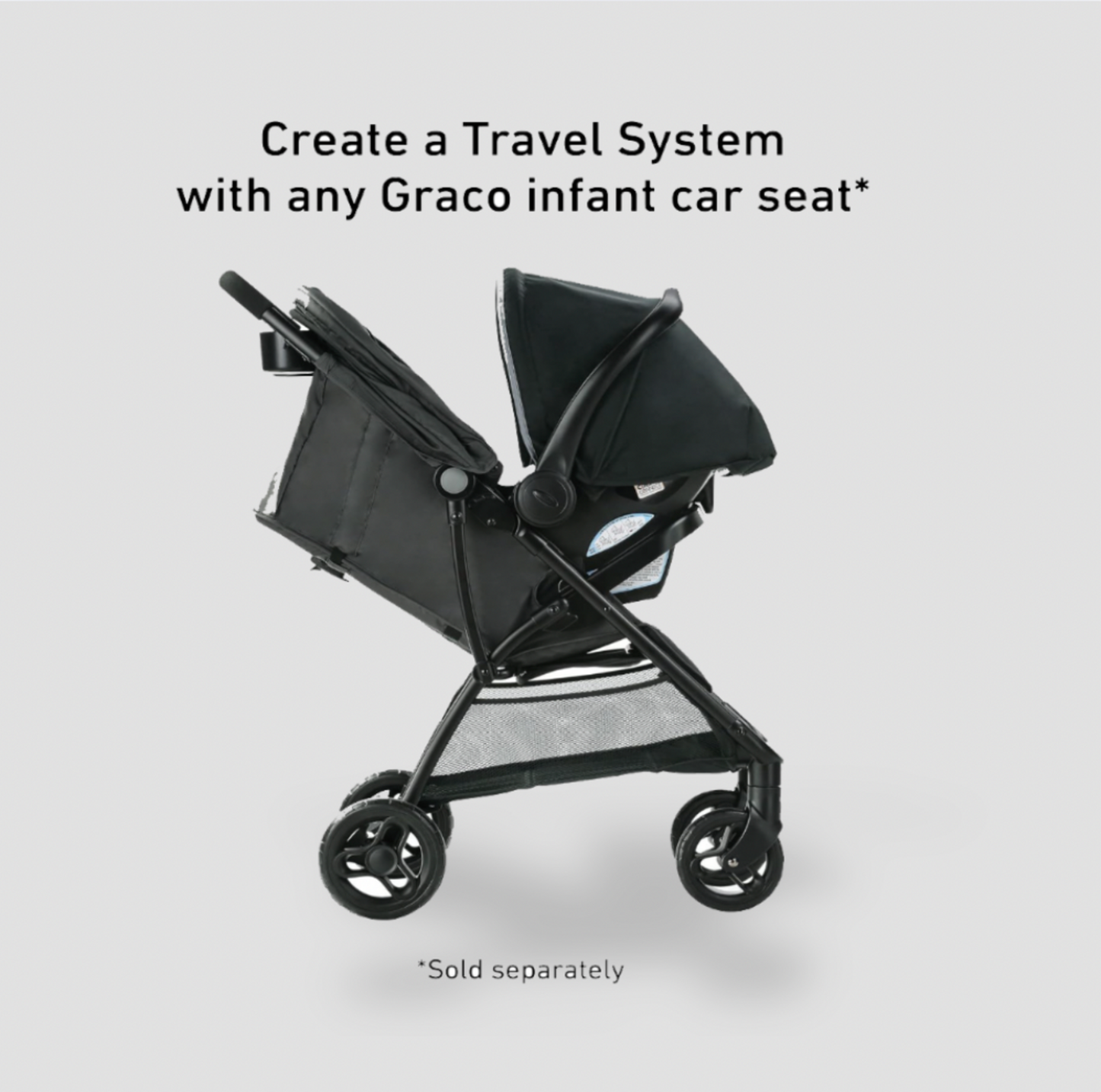 Graco NimbleLite Stroller, Lightweight Baby Stroller - Gotham