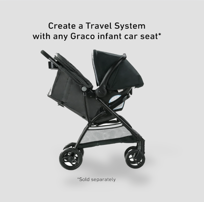 Graco NimbleLite Stroller, Lightweight Baby Stroller - Gotham