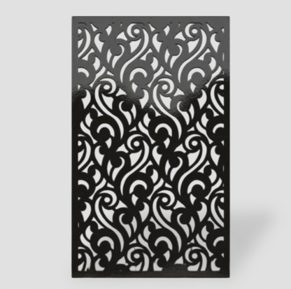 Modern Privacy Screen – Add Lights for a Stunning Effect